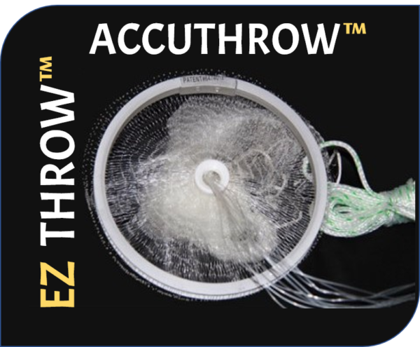 EZ THROW 750, Clear Mono, Non-Lead Weights, 4-ft radius (BAG ONLY) - Image 2