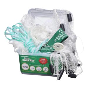 RS NL White Nylon bucket net