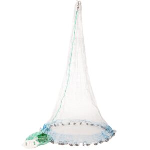 8ft Surecatch SureSpread Nylon Cast Net with 1 Inch Mesh Size and