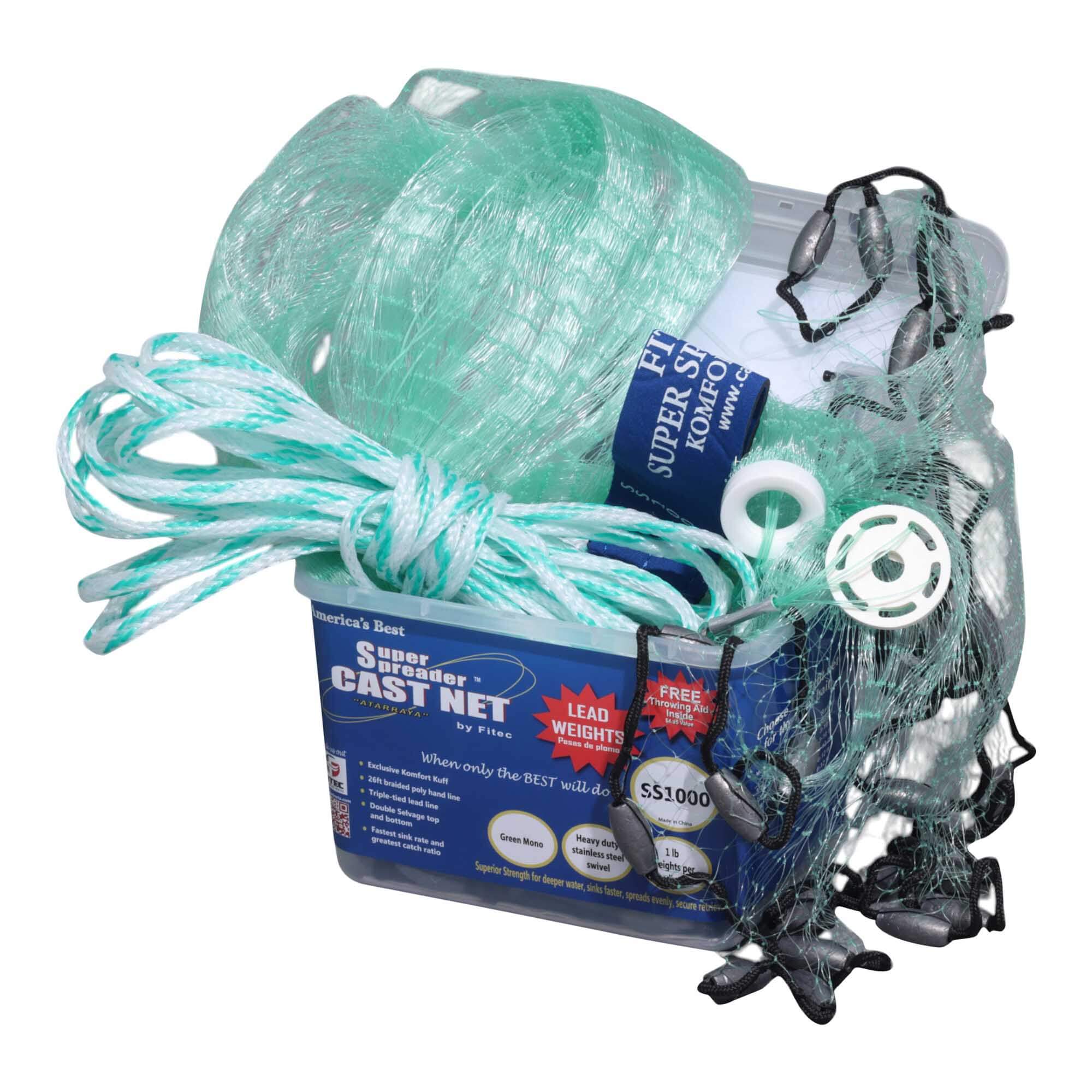 SS 1000 Green Mono bucket net