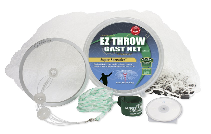 EZY Throw Cast Nets Australia - Bait Cast Nets For Kids