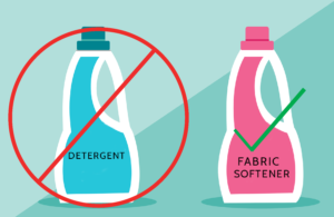 Avoid harsh detergents to clean your net. Condition your net in fabric softener as needed.