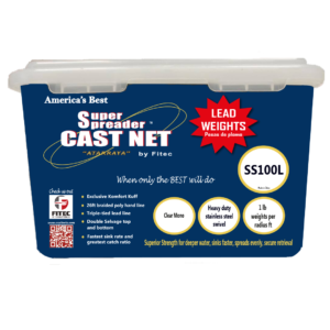 Fitec Super Spreader RS-750 Series Lead-Free Cast Net