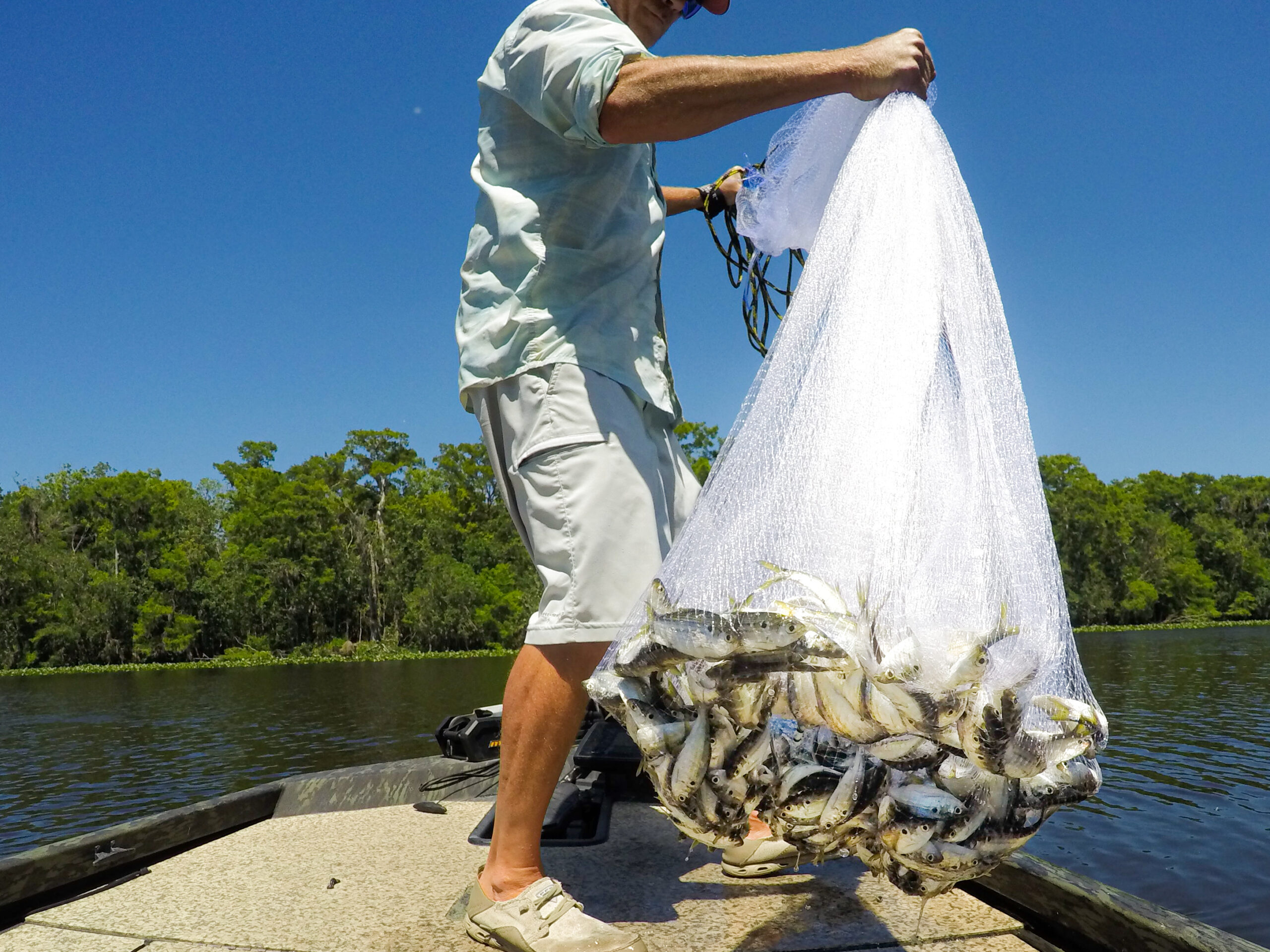 How To Triple Load Cast Net Throw  Easiest Way To Throw Big Cast Nets 